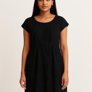 Antik Batik Fumiko Black Lace Mini Dress